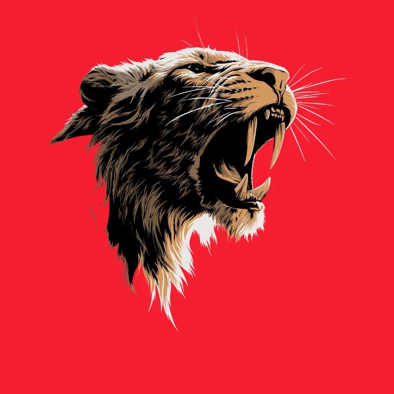 Saber-toothed tiger Smilodon Big cat Sabertooth tiger