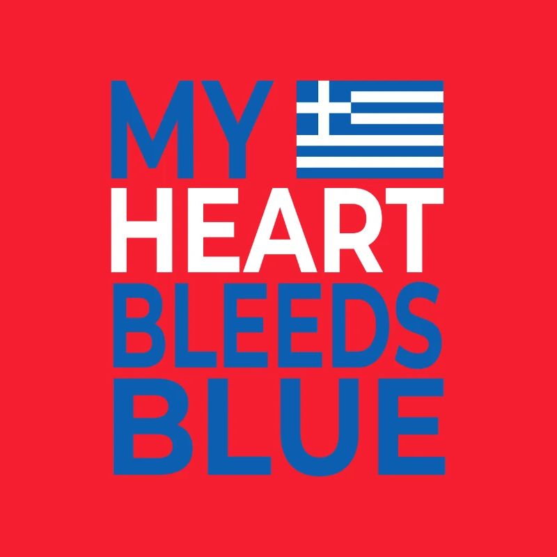 Mon cœur saigne bleu Grèce