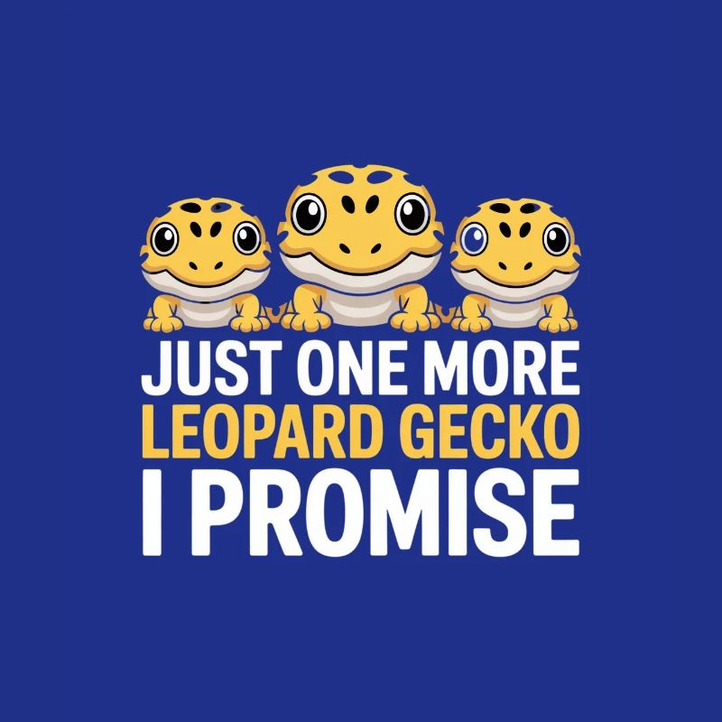 Leopardgecko Trio Versprechen Tee