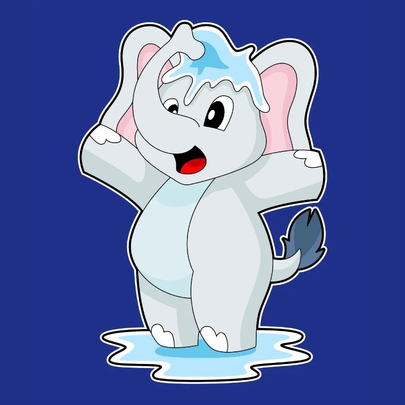 Elefant Wasser