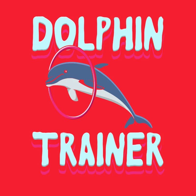 Dolphin Trainer Ocean Lover Design