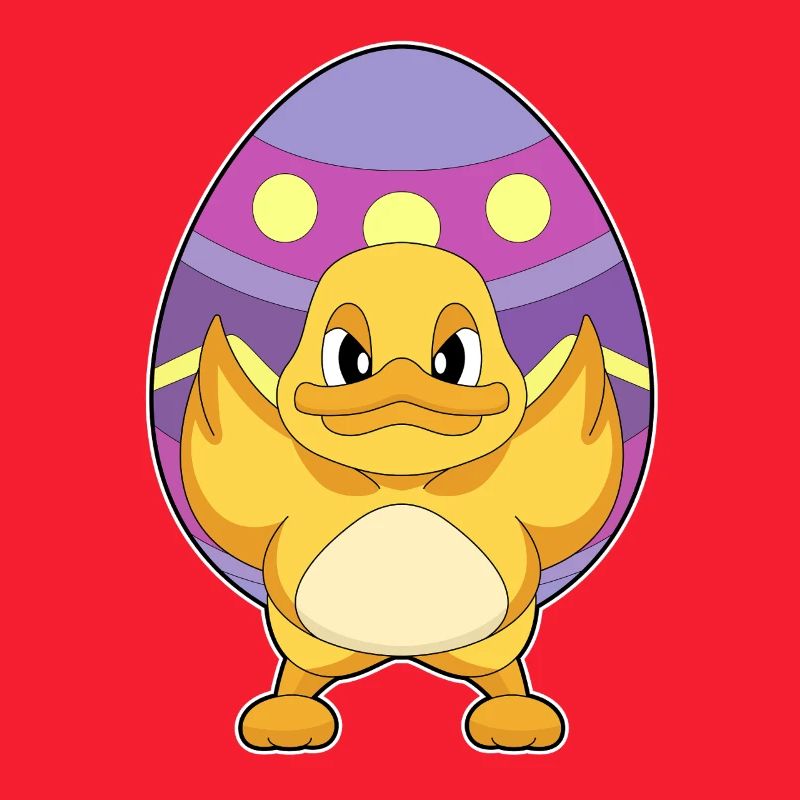 Duck Easter Easter Egg