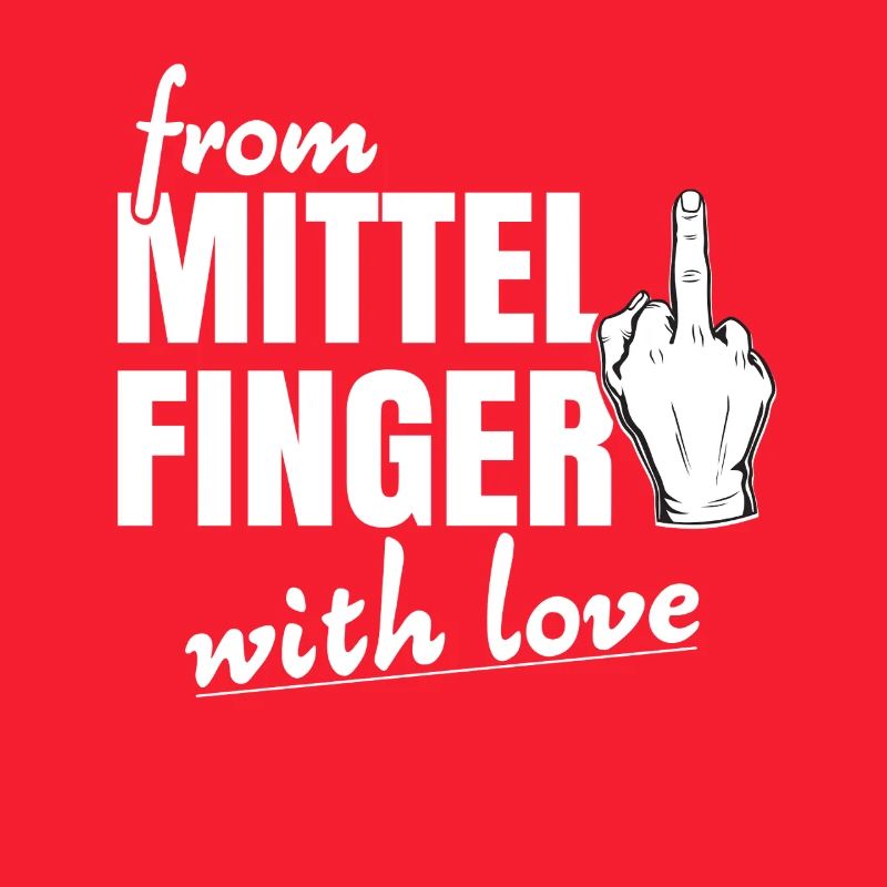 De Mittelfinger avec amour