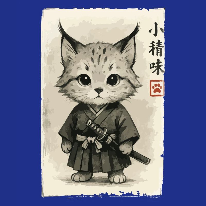 Katzen Samurai 