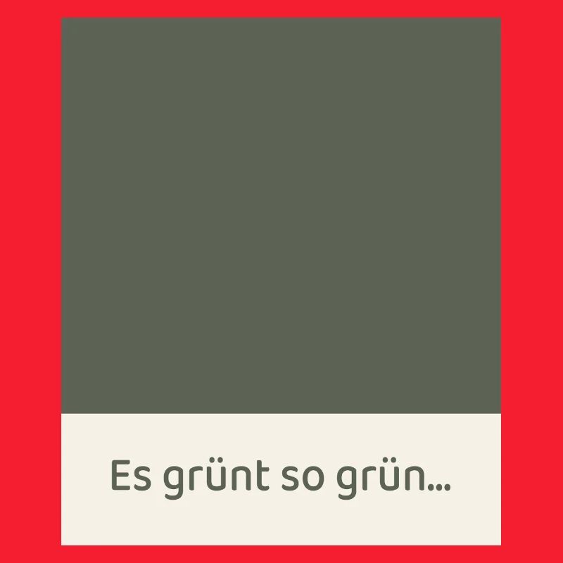 C’est tellement vert – Affiche Modern Fields