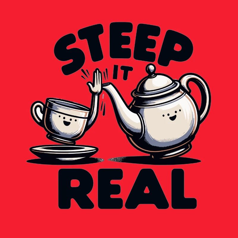 Steep It Real – Teapot Charm