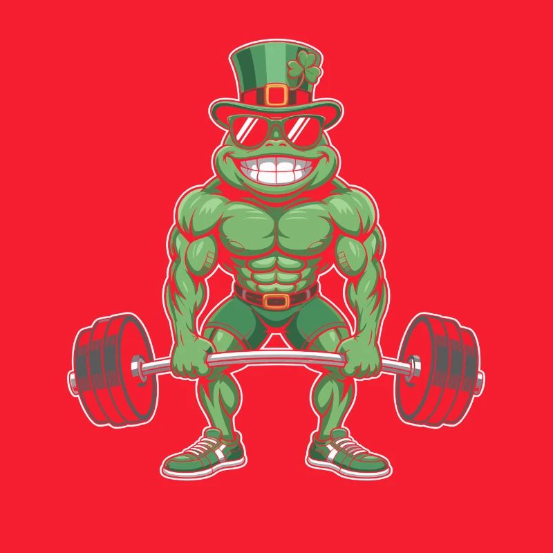 Leprechaun Frog Strength Training