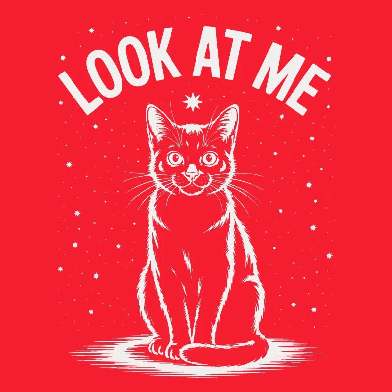 Look At Me - Katze Sternenhimmel