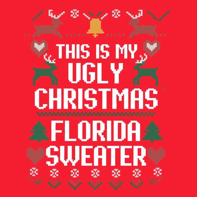 Florida Ugly Christmas Pullover