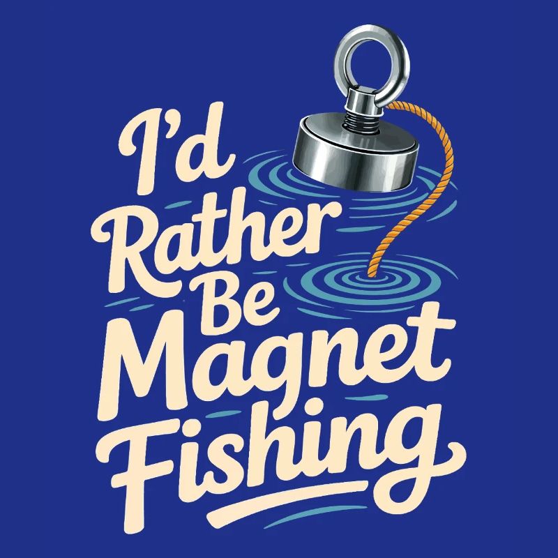 I'd rather magnet fish