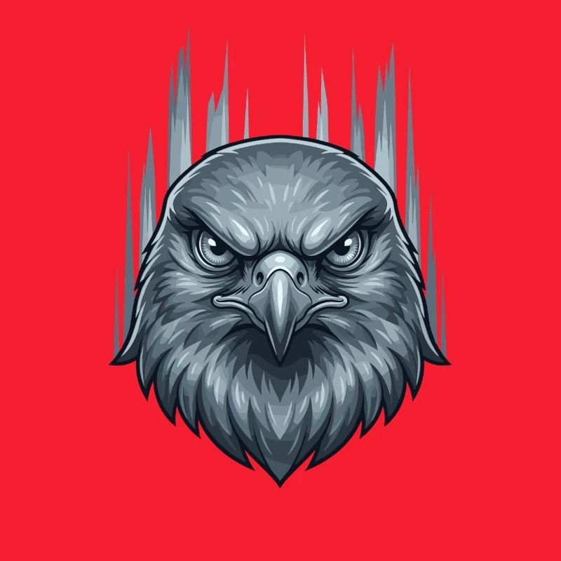 Icy Storm Eagle Head