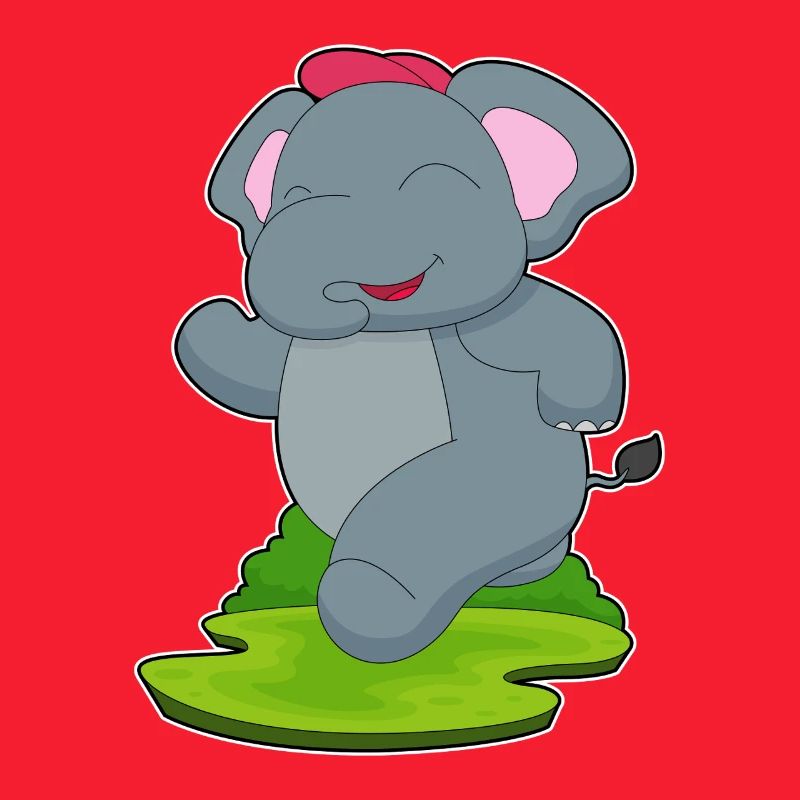 Elephant Jogger Jogging Sport