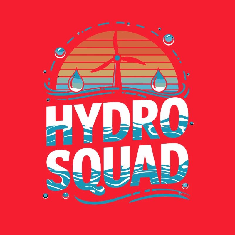 Équipe d’énergie hydraulique Hydro Squad Durable