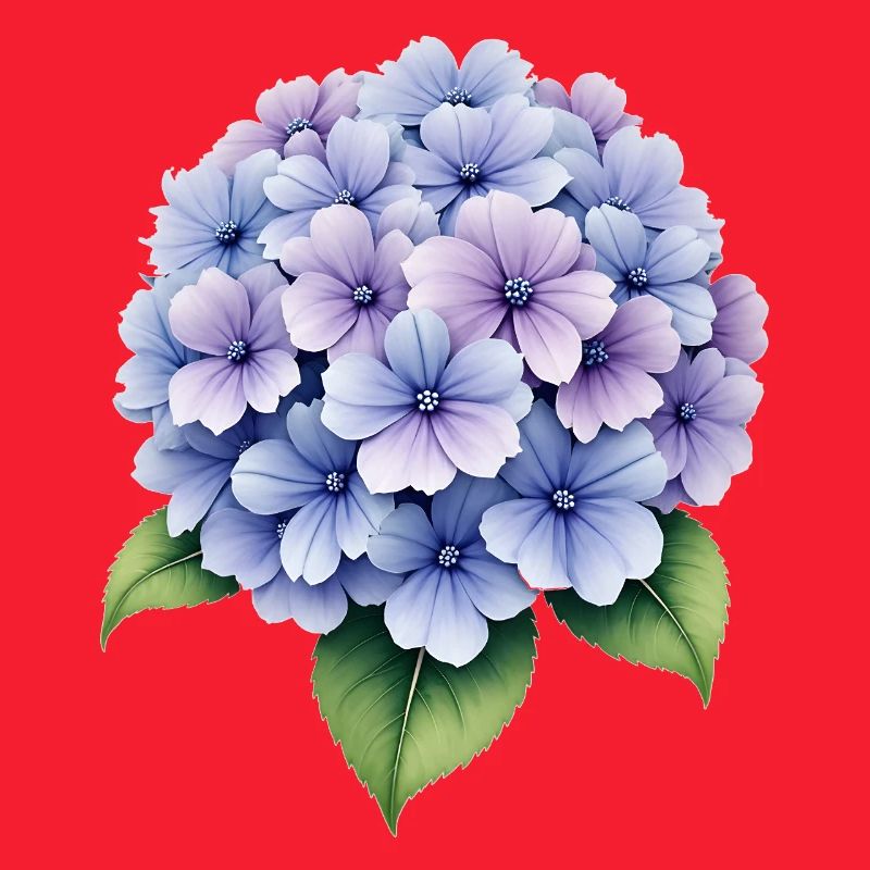 Hortensie Blume