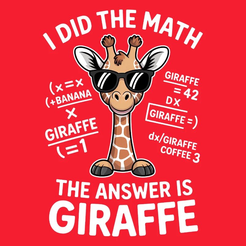 Don drôle de maths Dictons, Girafe