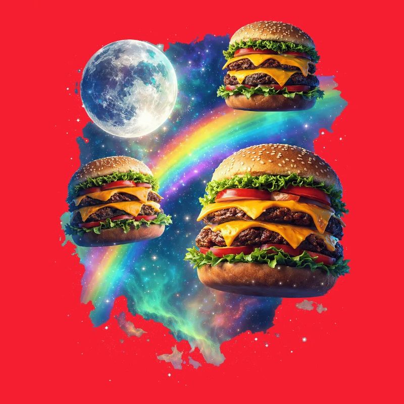 Galaktische Burger-Explosion