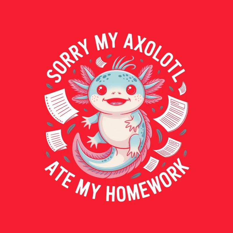 Axolotl a mangé mes devoirs