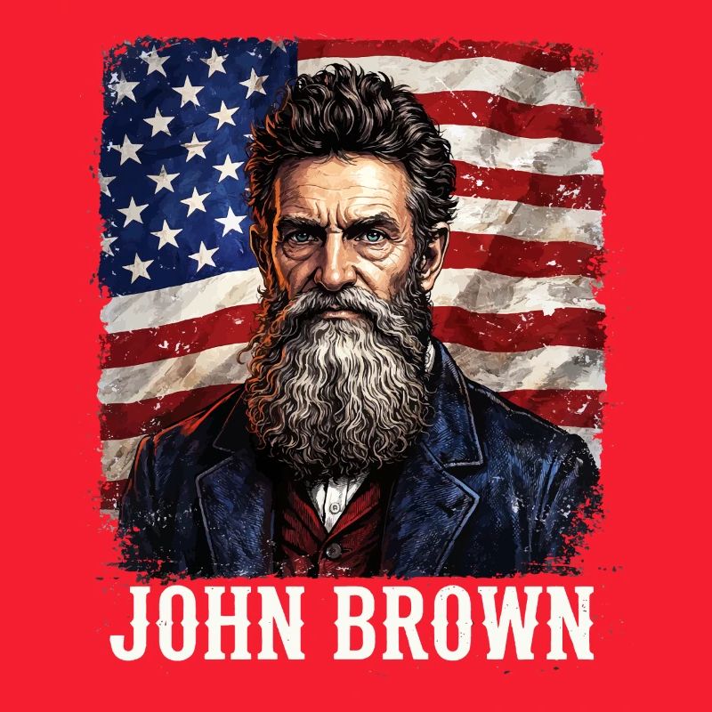 John Brown drapeau des États-Unis.