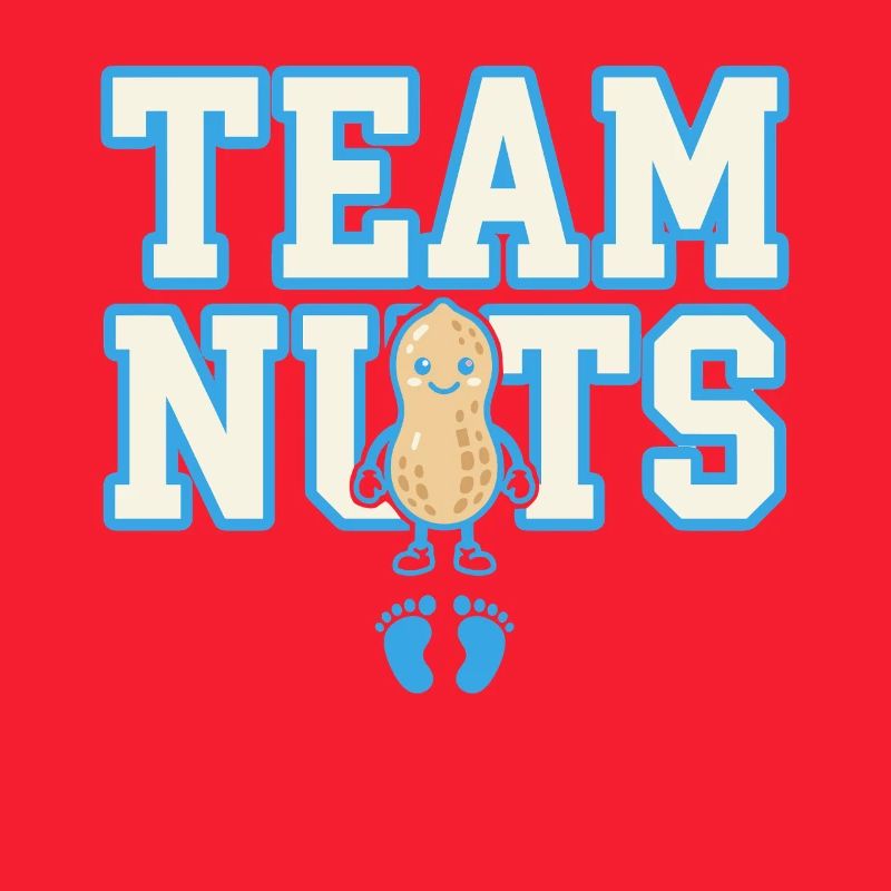 Team Nuts Peanut Design