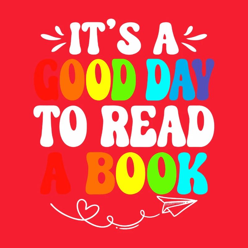 Rainbow Reading Day Zitat-Tee