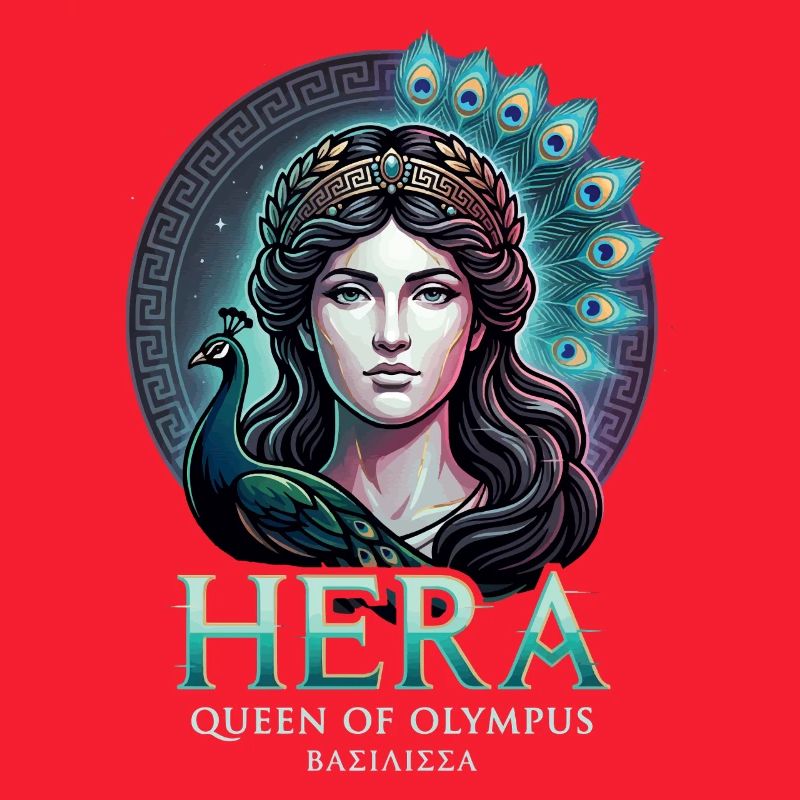 Hera colorful peacock
