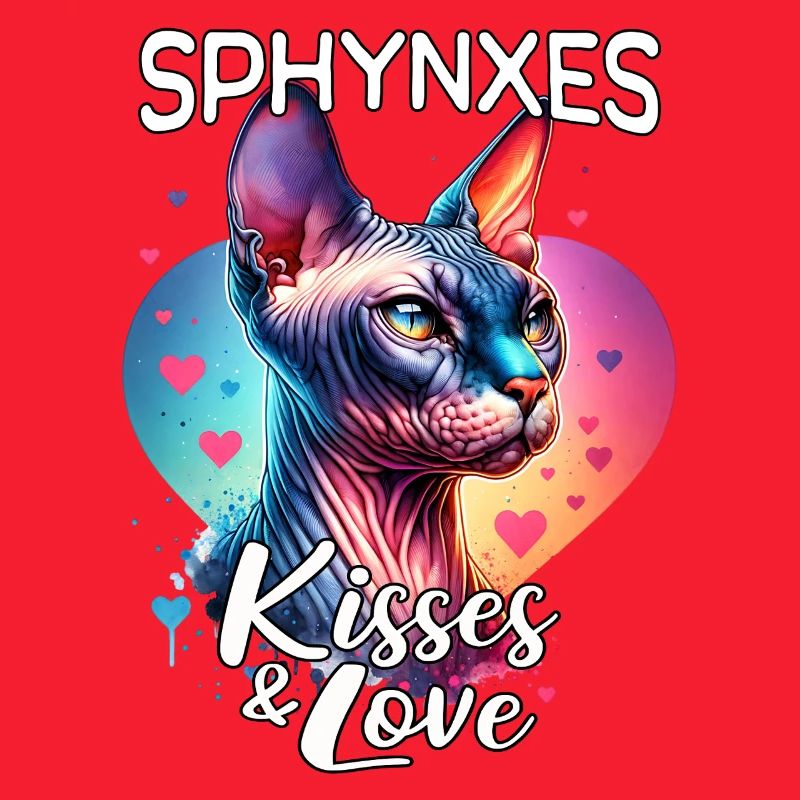 Sphynxkatze Liebe