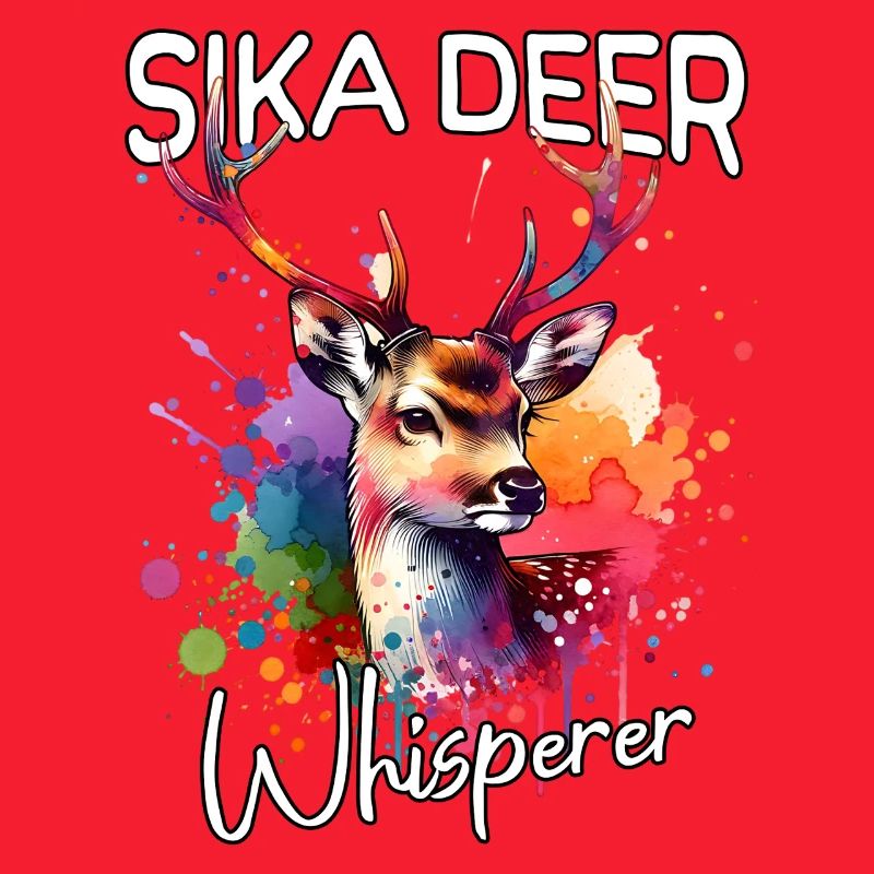 Sikahirsch Flüsterer