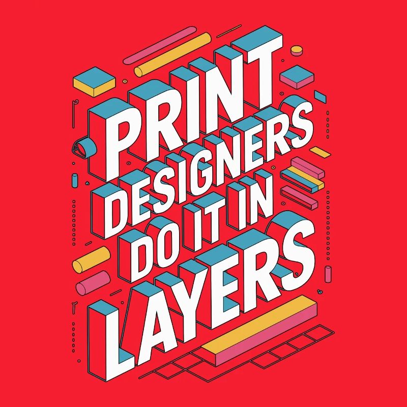 Print Designers Do It In Layers Creative Designer