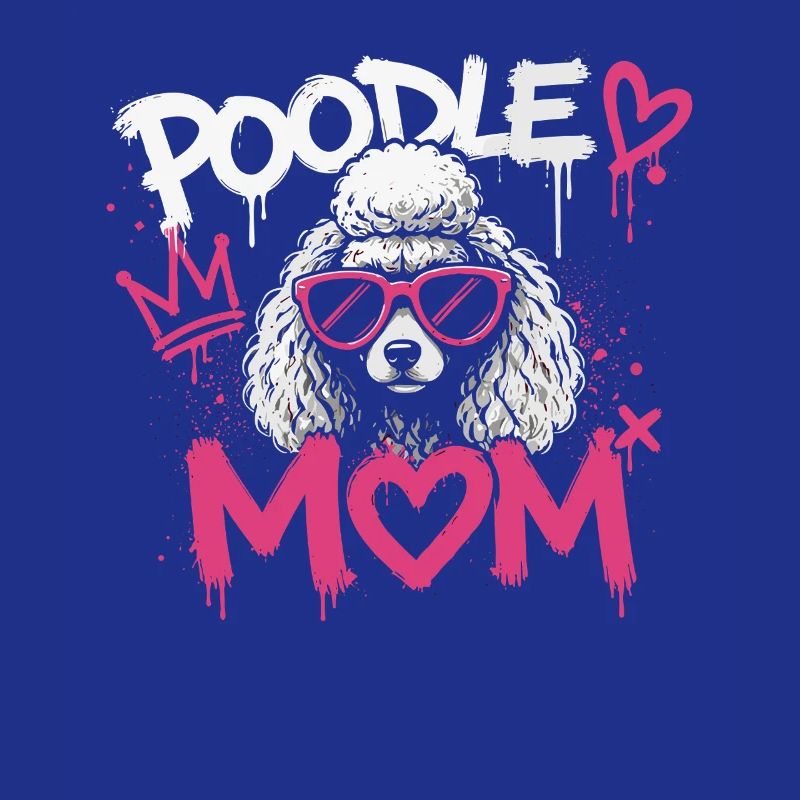 Pudel Mama Graffiti Pink
