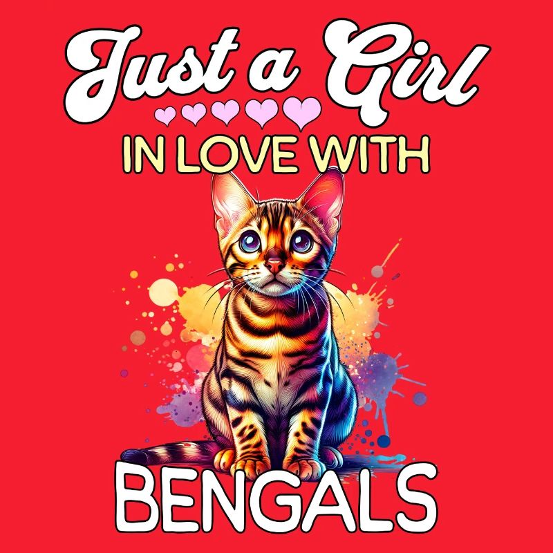 Bengalkatze Mädchen