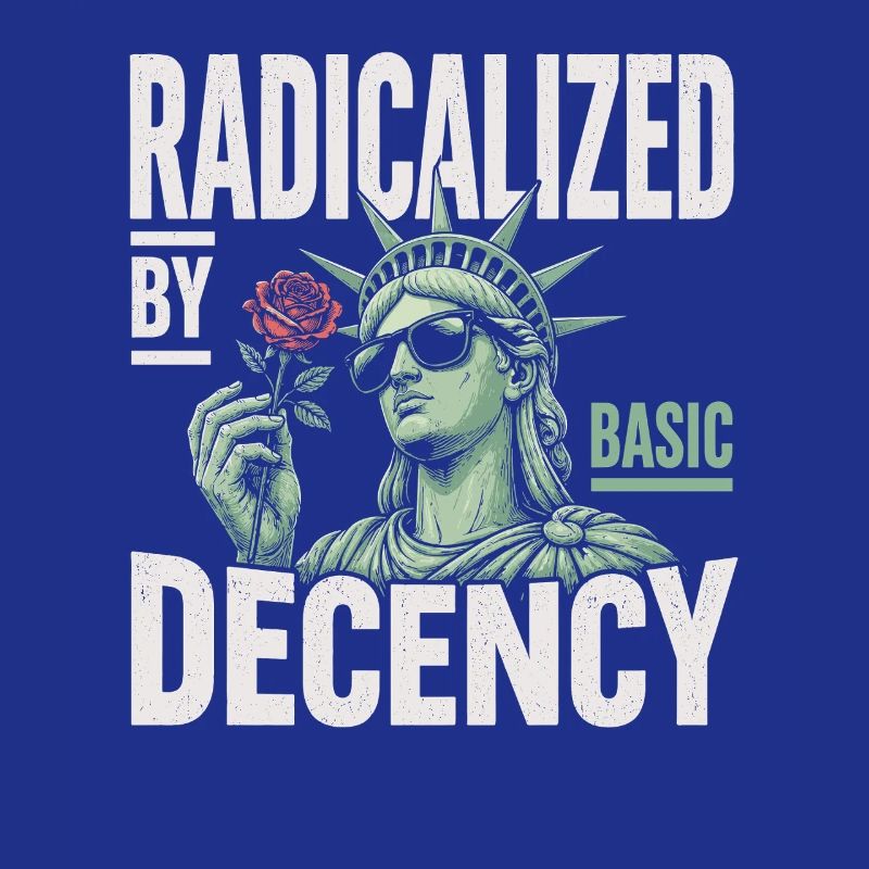Radicalized by Decency Statue