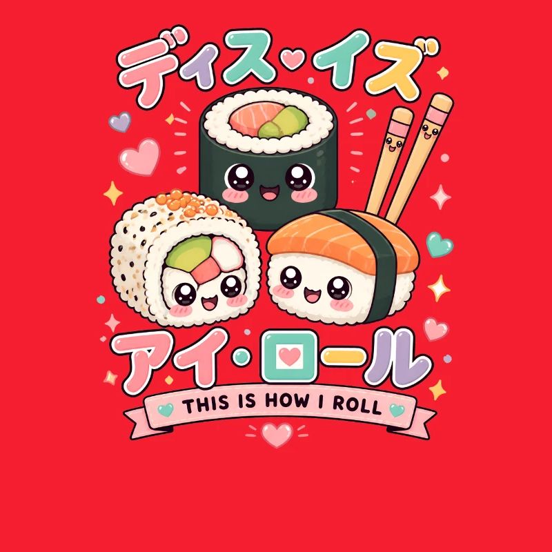 How to roll Japanese sashimi rolls