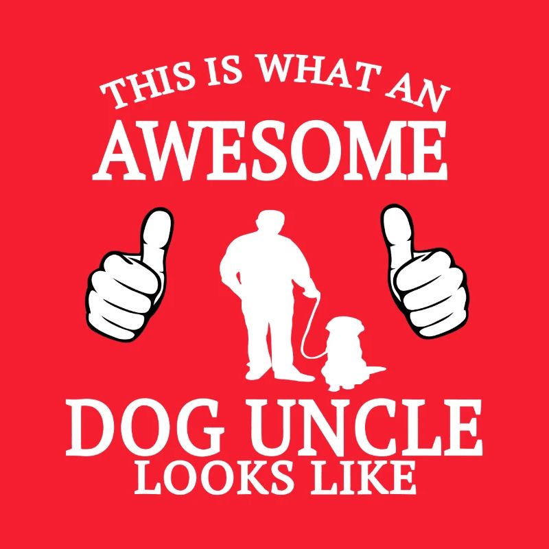 Toller Hund, wie Onkel aussieht