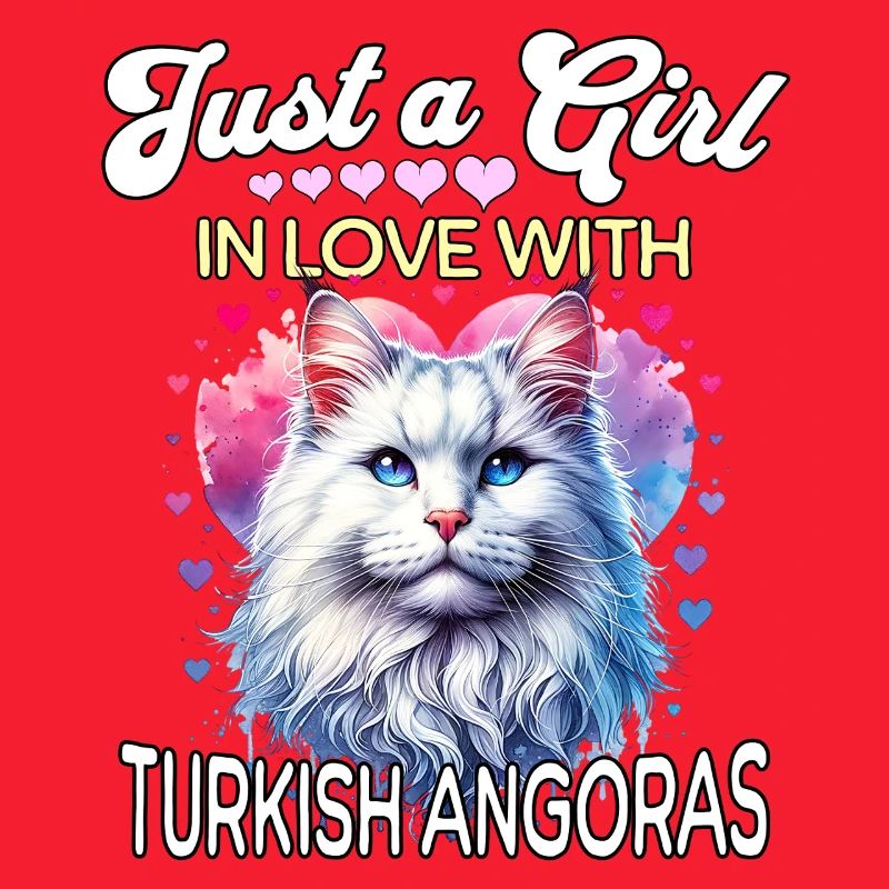 Türkisch Angorakatze Mädchen