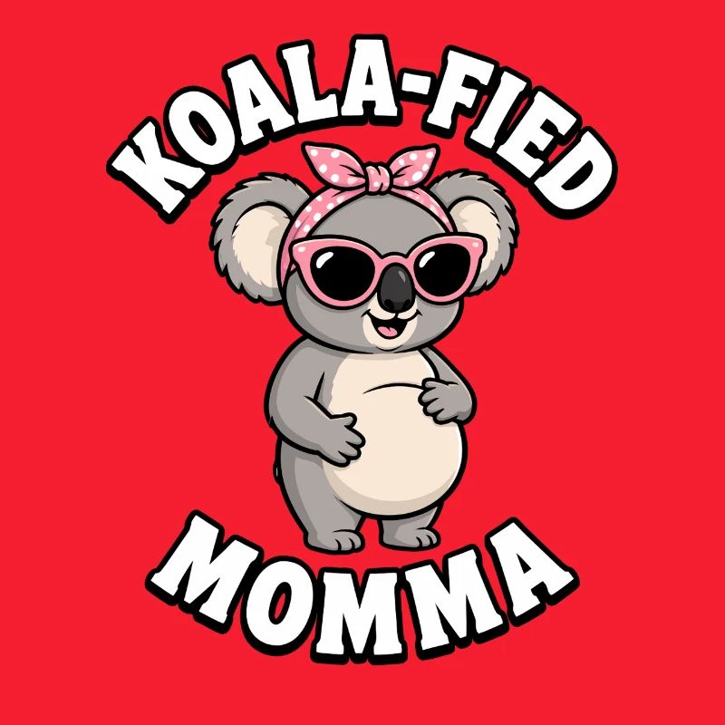 Maman de koala enceinte grossesse drôle