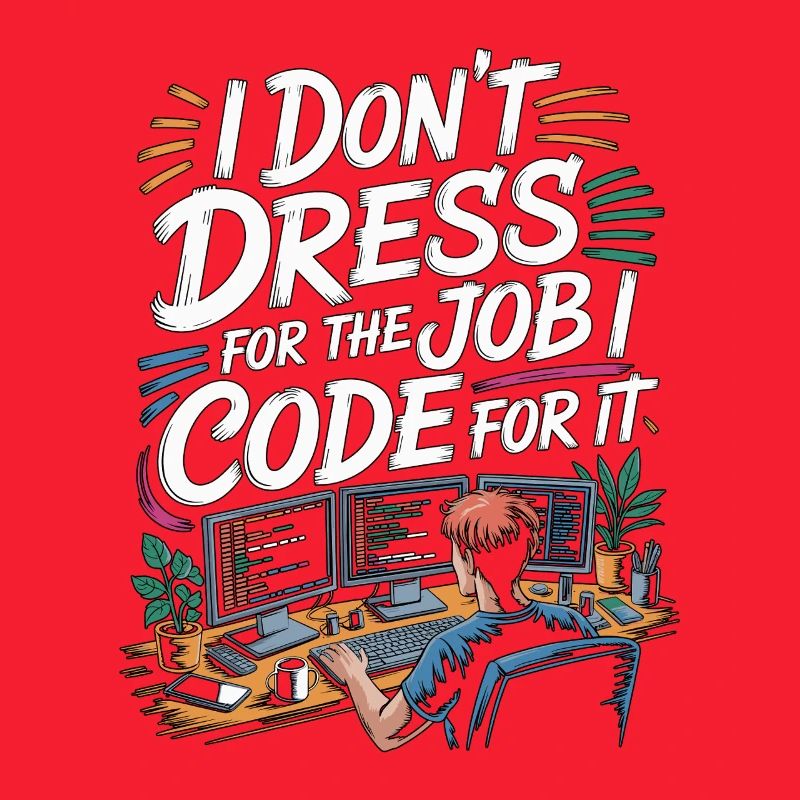 Remote Developer I Don't Dress Remote Tech Worker