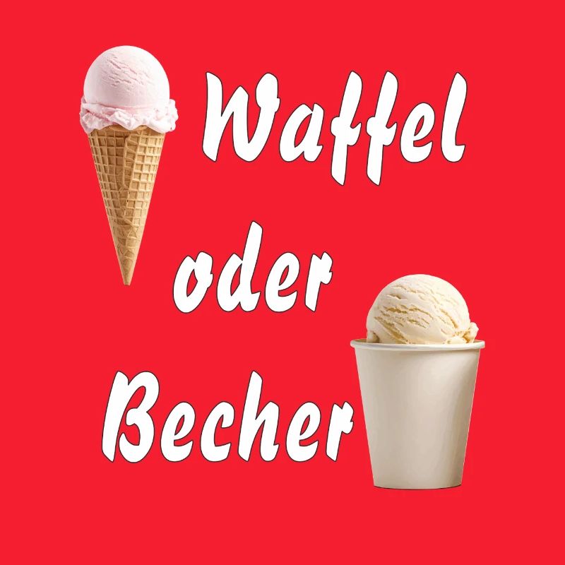 EIS WAFFEL ODER BECHER