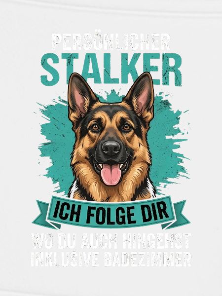 Persönlicher Stalker – Deutscher Schäferhund
