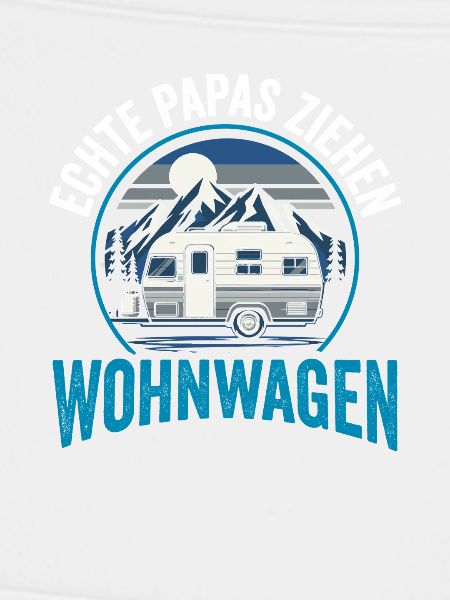 Wohnwagen Retro Bergsee