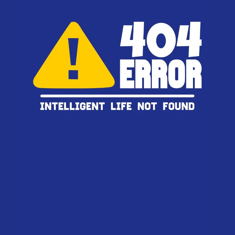 Computer and programmer geek. 404 Errors