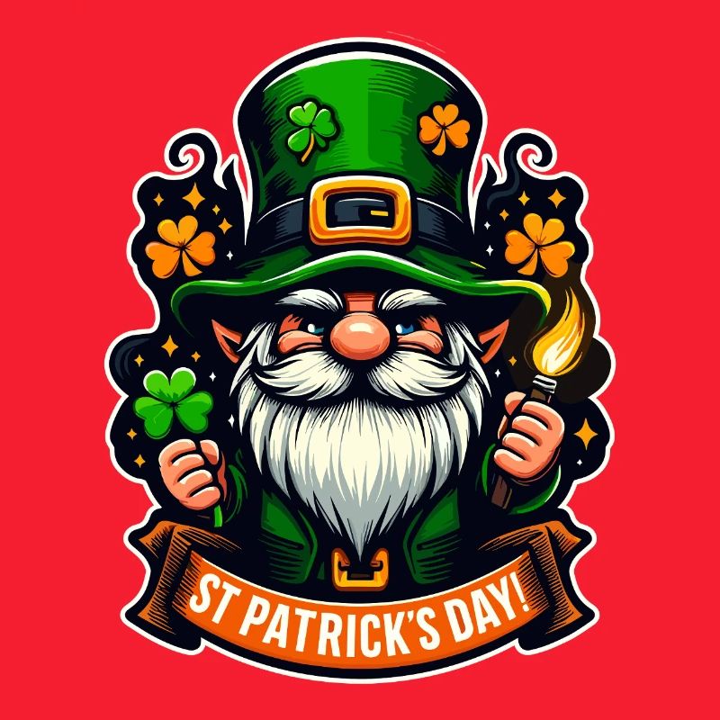 Lucky Gnome - Leprechaun de la Saint-Patrick