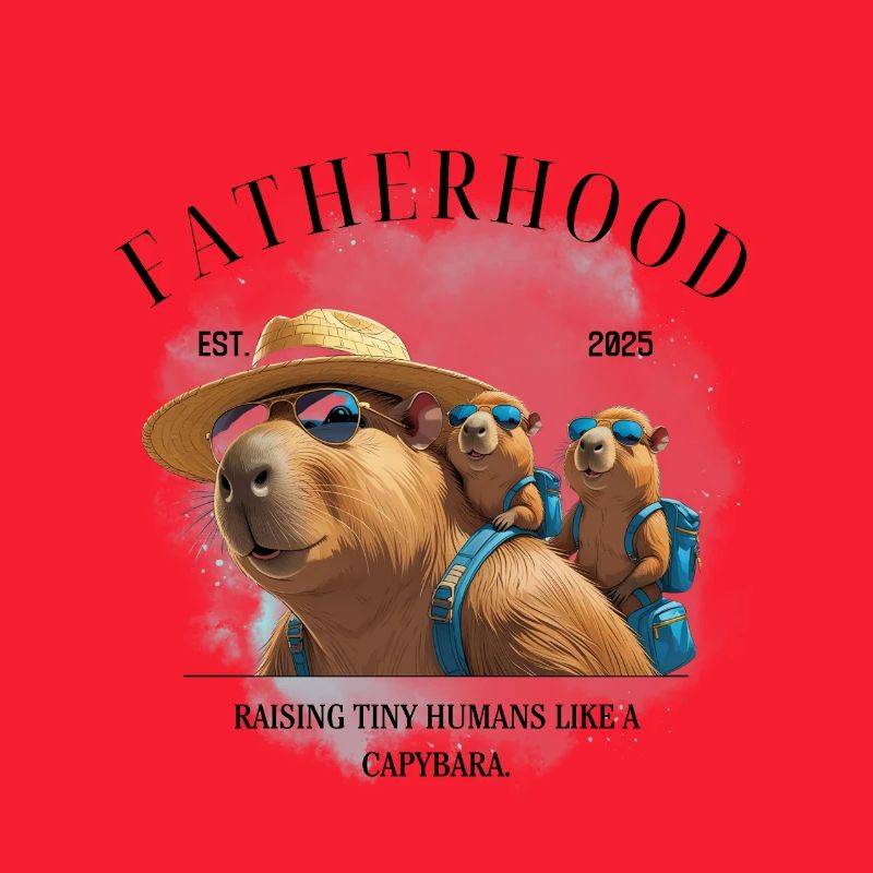 Paternité 2025 Élever de petits humains comme la capybara