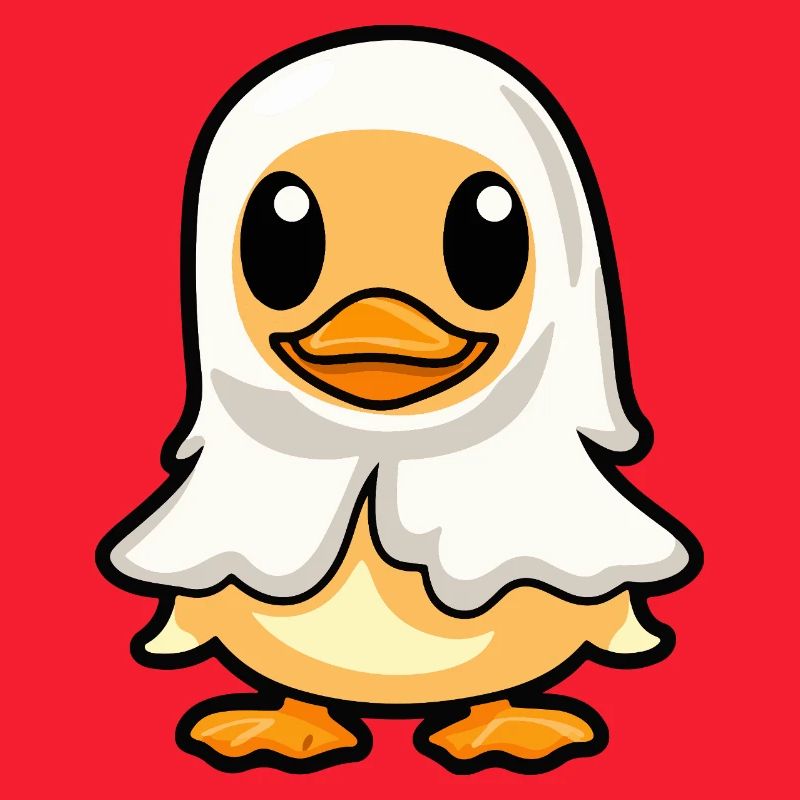 Ente Halloween Geist