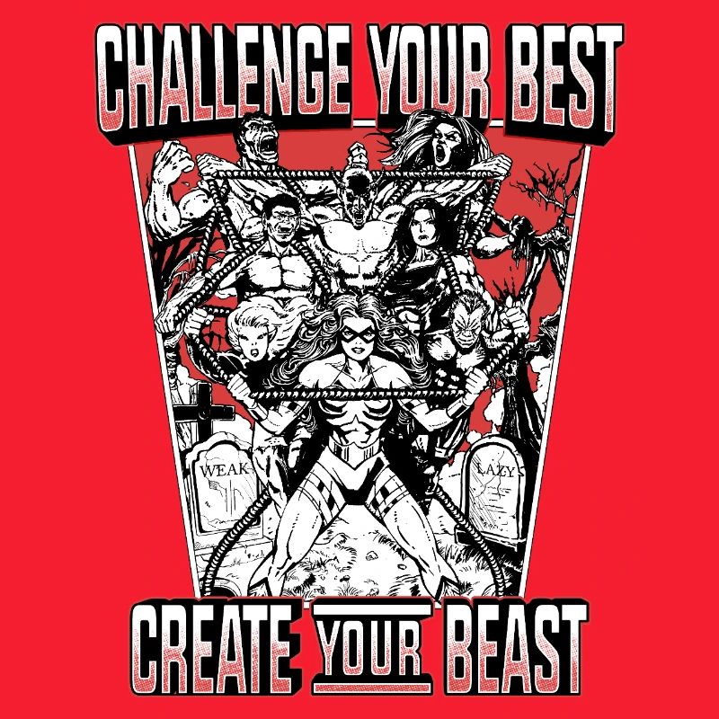 CYB - Backprint - Black/White/Red - Challenge