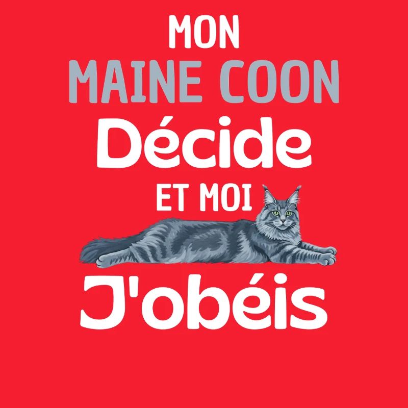 Maine Coon Commande Tu Obéis