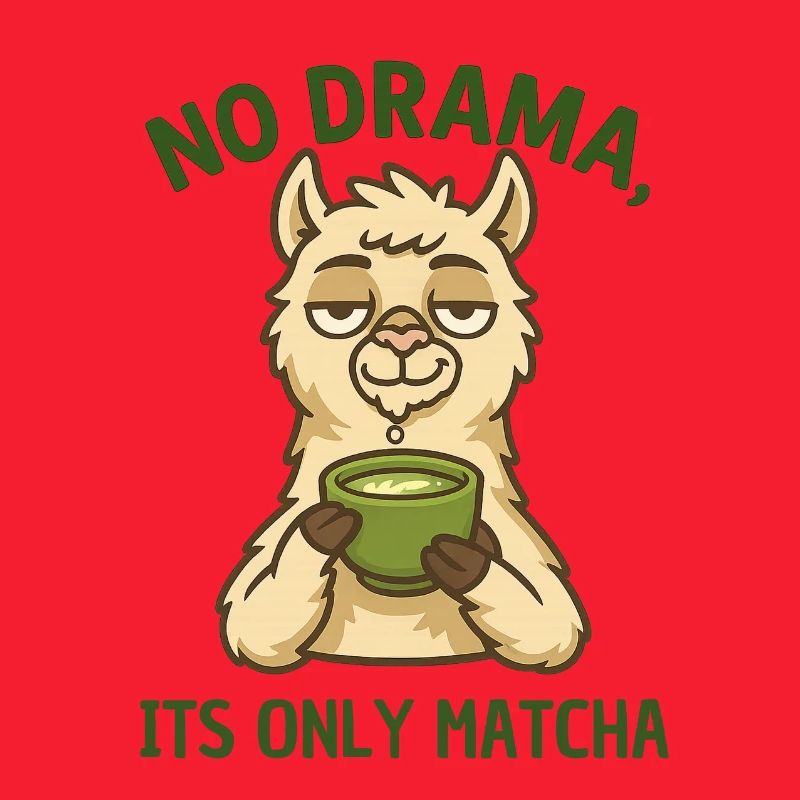Lama Matcha Rest – Pas de drame