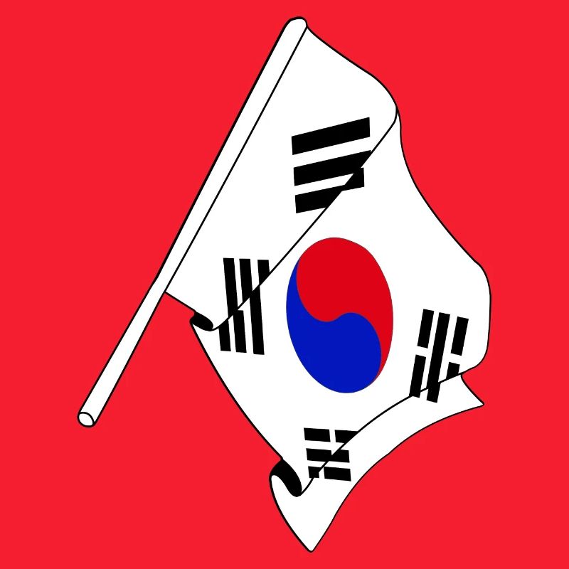 Drapeau de la Corée du Sud