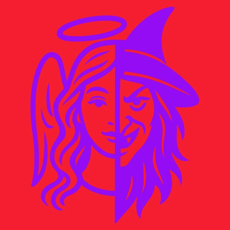 Angel Witch Duality Silhouette