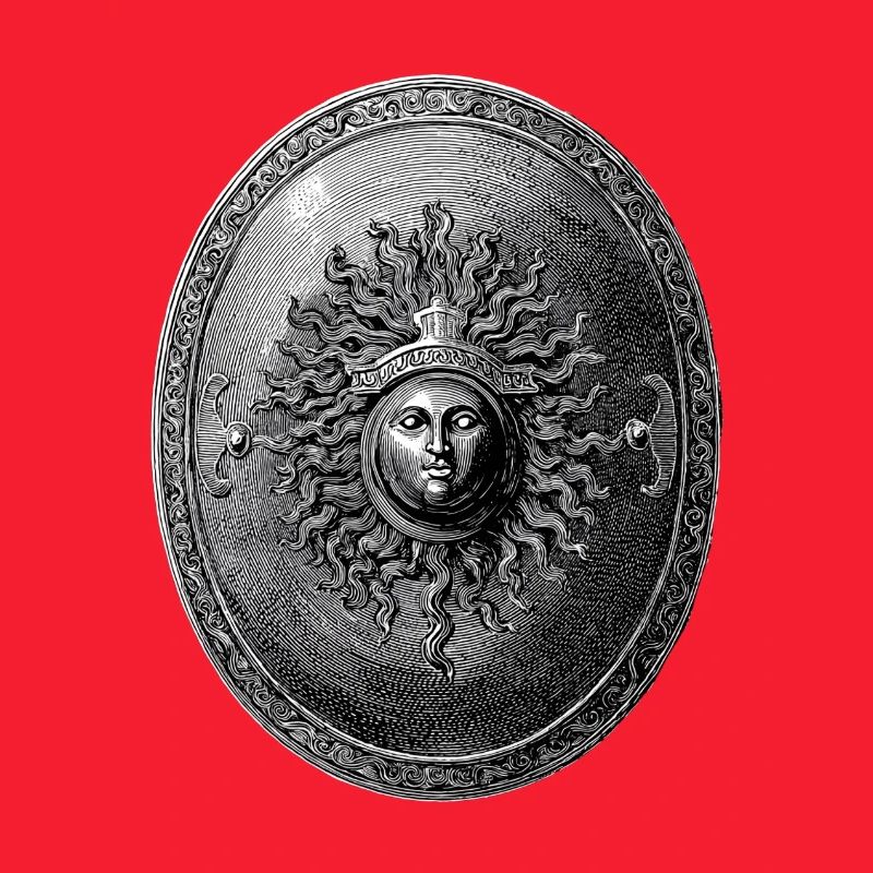 Antique Shield – Classic Engraving