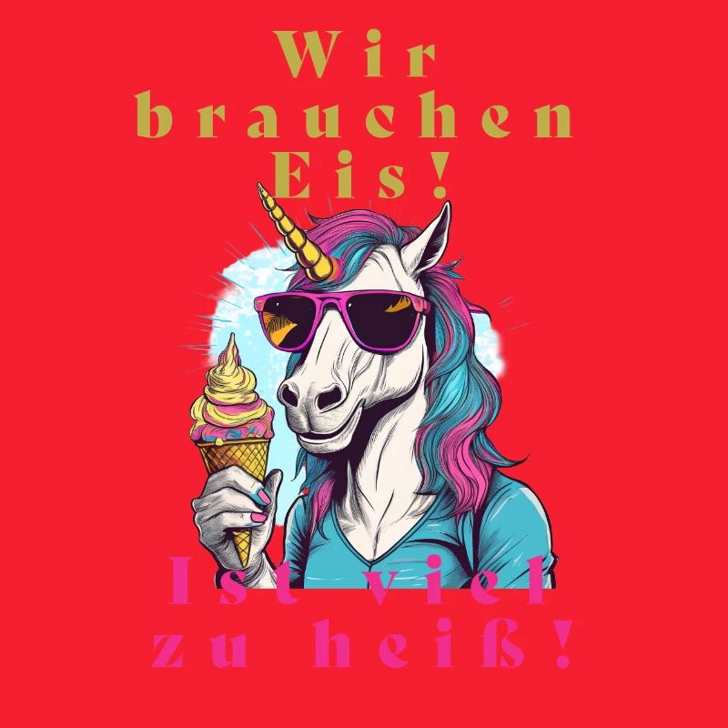 Einhorn Eis vs. Hitze